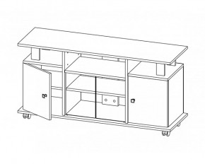 Тумба под ТВ Виста-13 Н в Игарке - igarka.mebelnovo.ru | фото