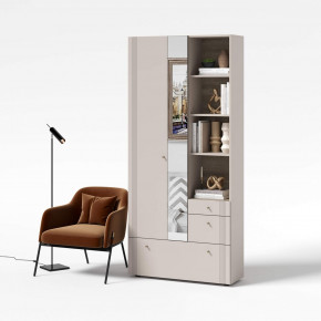 Вешалка с зеркалом Одетта (ВШ1) в Игарке - igarka.mebelnovo.ru | фото